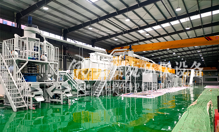 鋰電池資源化綜合利用設備項目現場