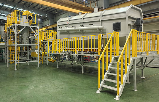 鋰電池熱解回收生產標準線